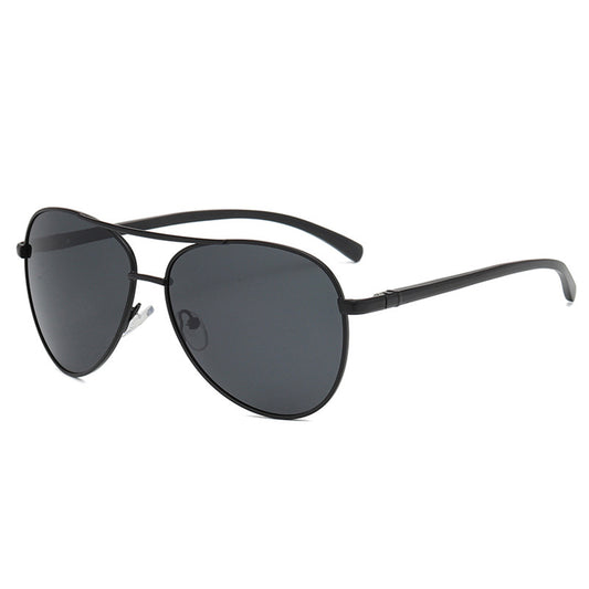 Occhiali da Sole Uomo Techsuit 2150, Polarizzati, Protezione UV, Nero Grigio