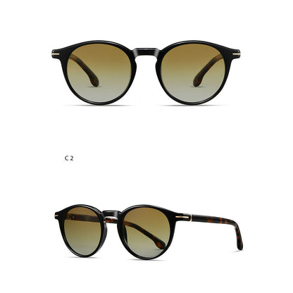 Occhiali da Sole Uomo Techsuit 31235, Polarizzati, Neri Gialli