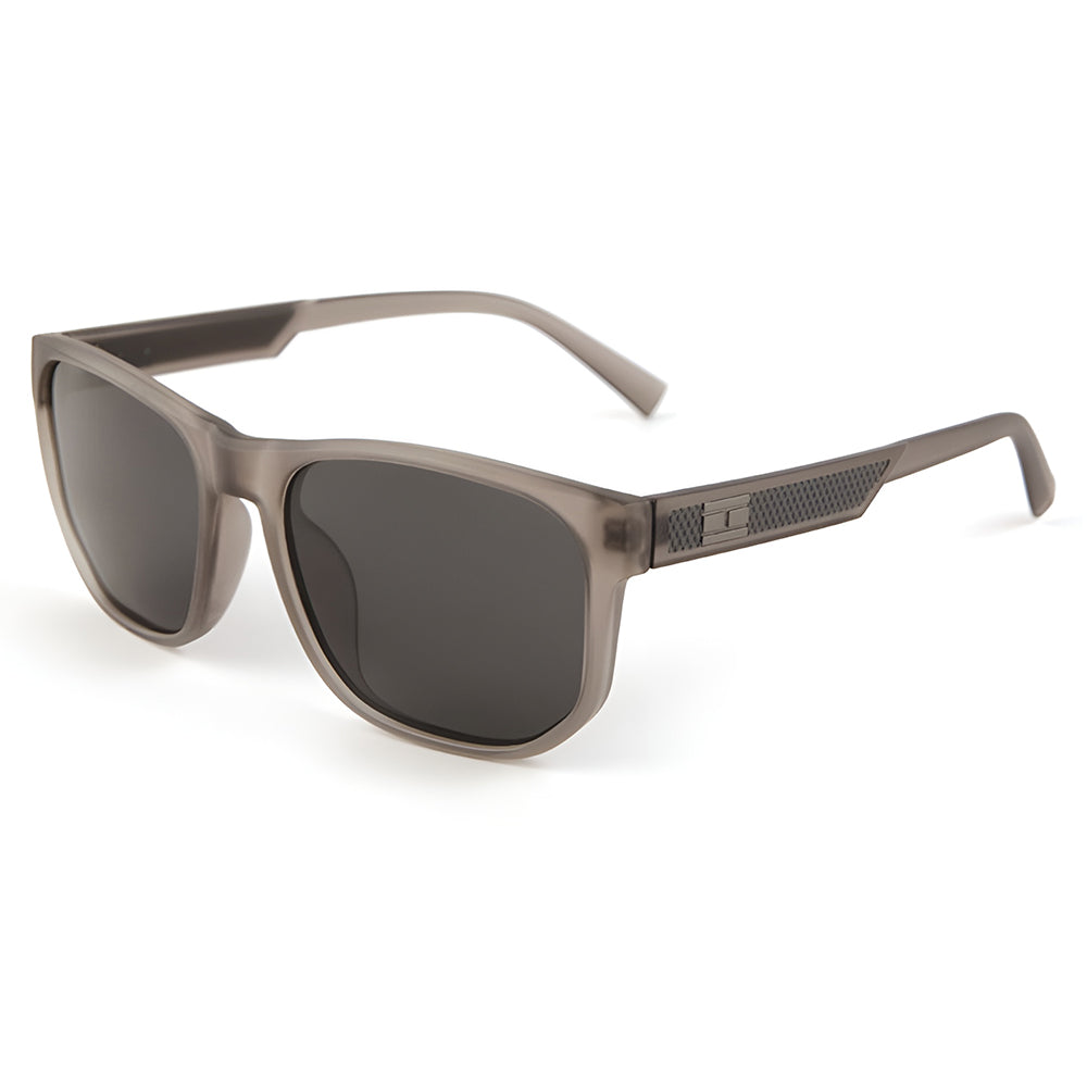Occhiali da Sole Uomo Techsuit 8502, Polarizzati, Protezione UV, Grigio