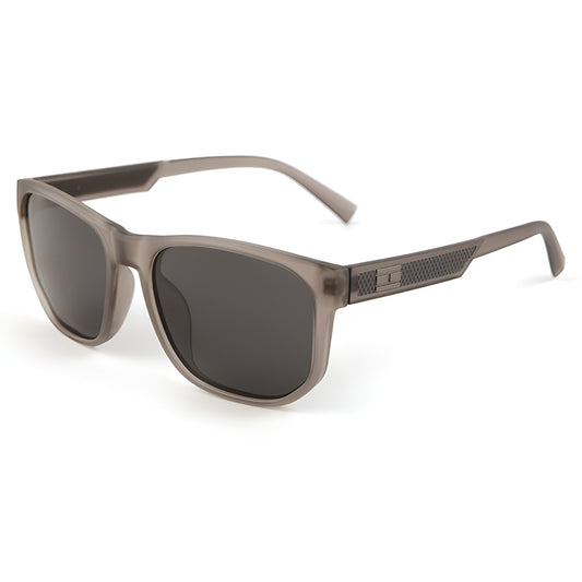 Occhiali da Sole Uomo Techsuit 8502, Polarizzati, Protezione UV, Grigio