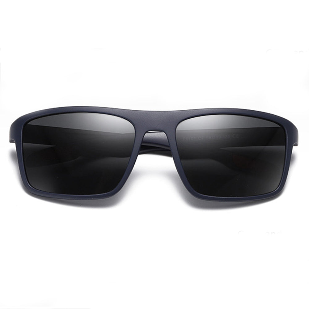 Occhiali da Sole Uomo Techsuit TR90 (MM101), Polarizzati, Protezione UV, Blu Rossi