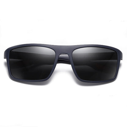 Occhiali da Sole Uomo Techsuit TR90 (MM101), Polarizzati, Protezione UV, Blu Rossi
