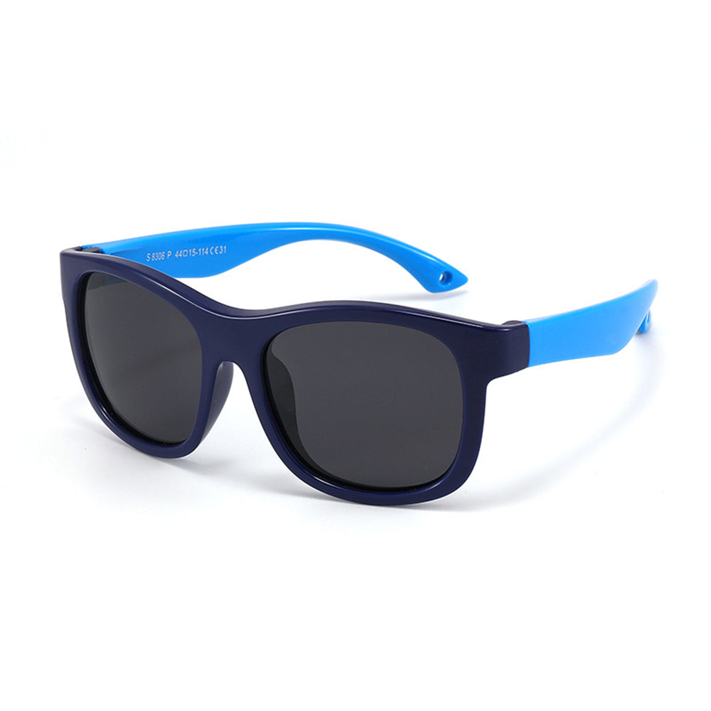 Occhiali da Sole per Neonati Techsuit 8306-C31, Polarizzati, Nero Blu
