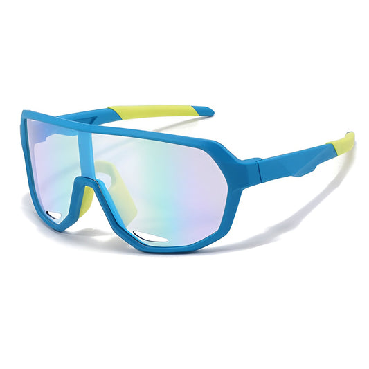 Occhiali da Sole per Bambini Techsuit 22312, Polarizzati, Protezione UV, Blu Gialli