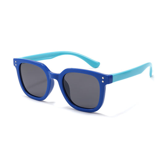 Occhiali da Sole Bambini Techsuit 8351-C28, Polarizzati, Azzurro Turchese