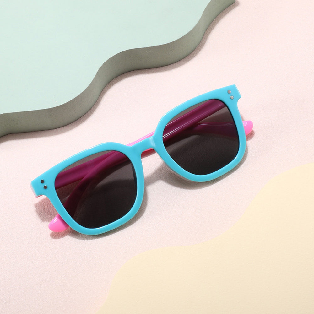 Occhiali da Sole Bambini Techsuit 8351-C42, Polarizzati, Rosa Viola