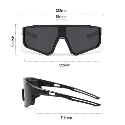 Techsuit R601 Kids' Sunglasses, Polarized, UV Protection, Black