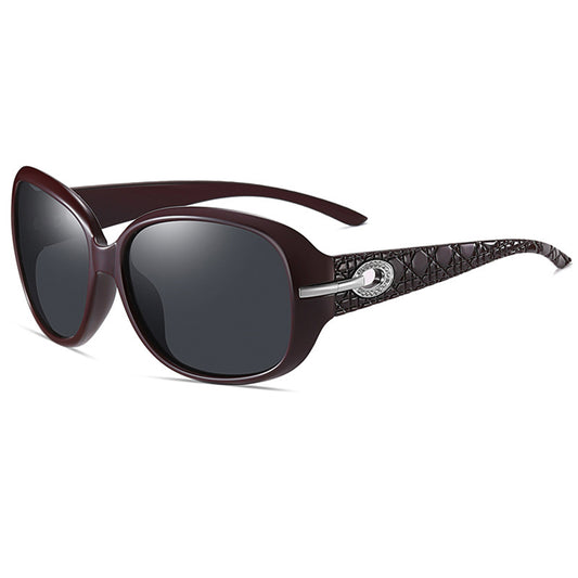 Women's Techsuit 2012 Sunglasses, Polarized, UV Protection, Red Gray