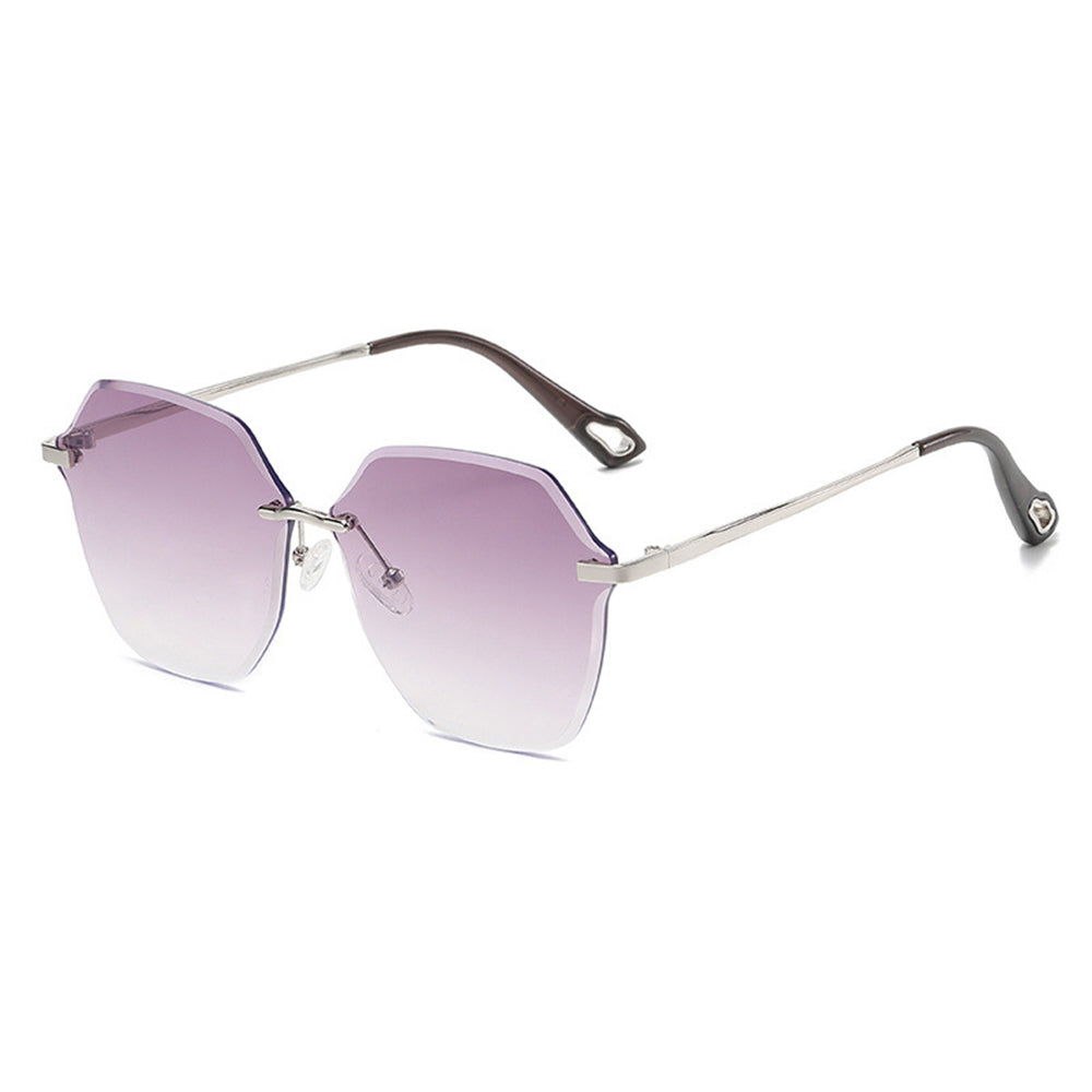 Occhiali da Sole Donna Techsuit 8195, Argento Viola