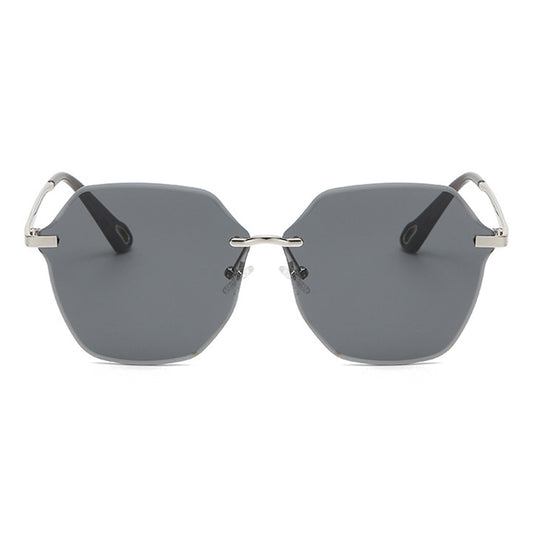 Occhiali da Sole Donna Techsuit 8195, Neri Argento