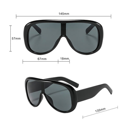Occhiali da Sole Donna Techsuit 89337, Neri Gialli