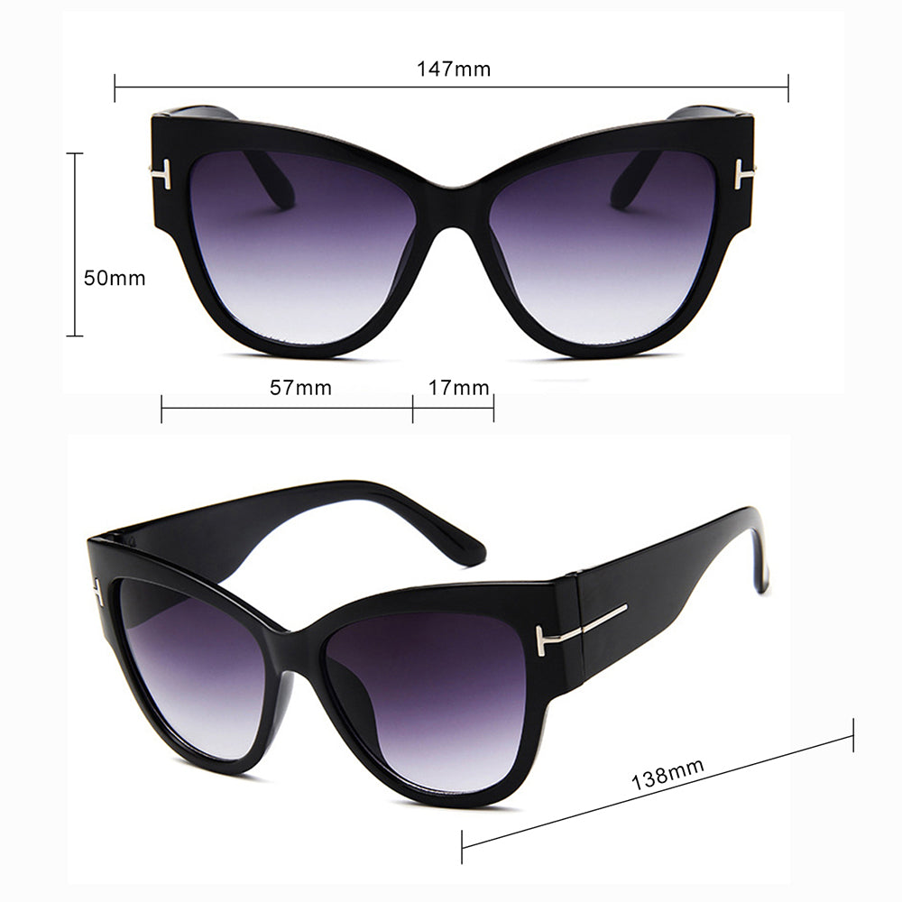 Occhiali da Sole Donna Techsuit 9778, Marrone Scuro