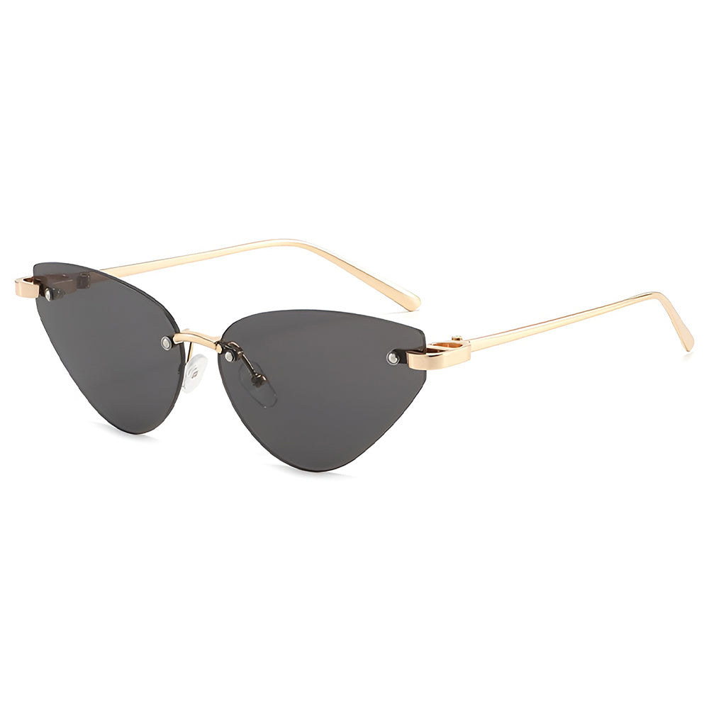 Occhiali da Sole Donna Techsuit S099, Oro Nero