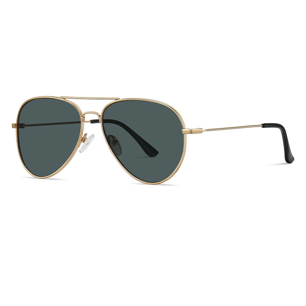 Occhiali da Sole Unisex Techsuit 3025, Protezione UV, Oro Verde