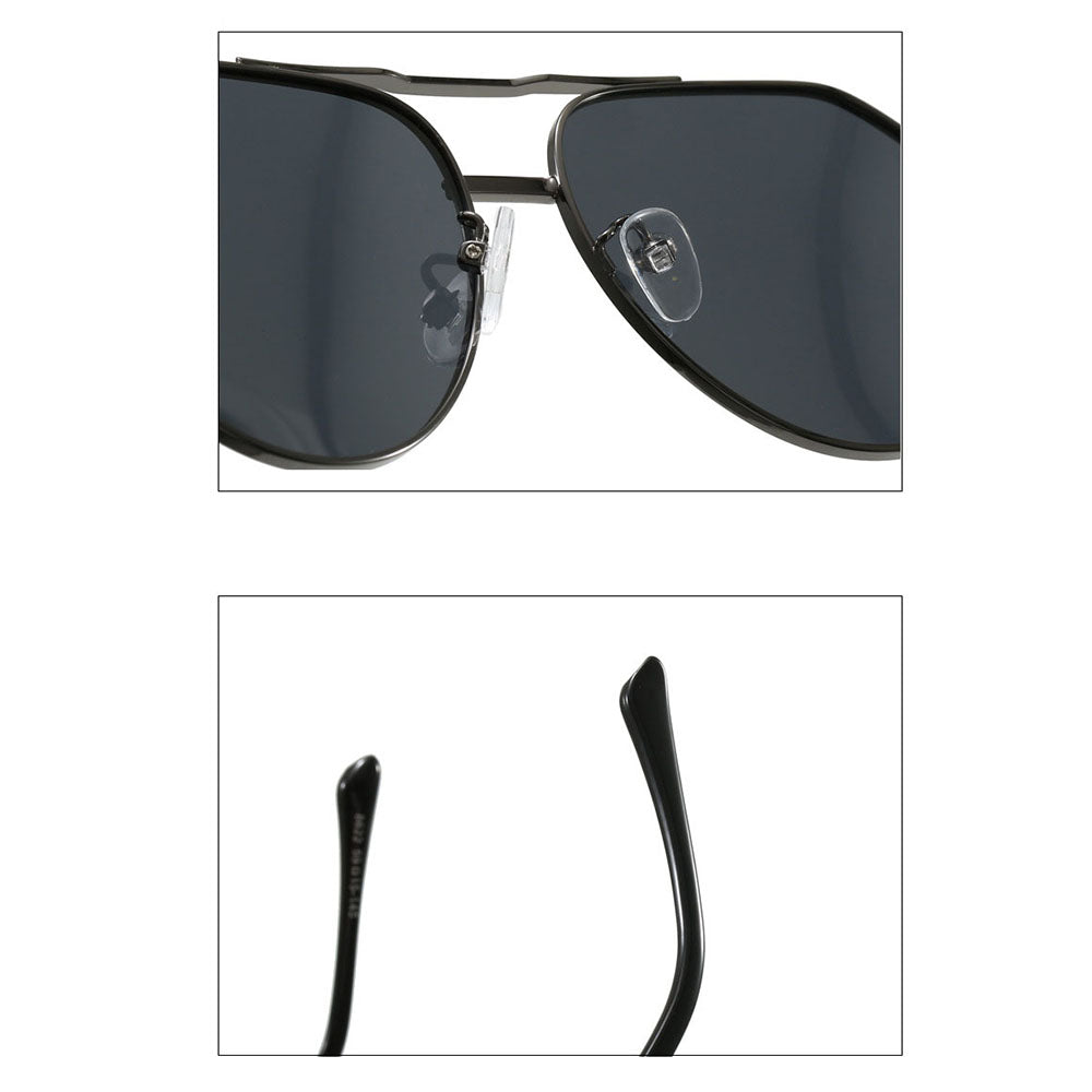 Occhiali da Sole Unisex Techsuit 8622, Polarizzati, Protezione UV, Grigio Scuro