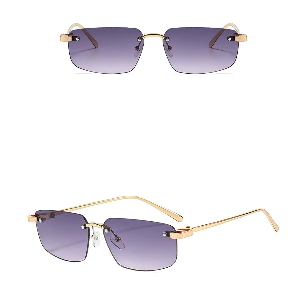 Occhiali da Sole Unisex Techsuit S098, Oro Viola