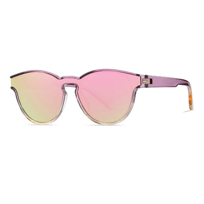 Occhiali da Sole Unisex Techsuit TR7545, Polarizzati, Protezione UV, Viola Gialli Rosa