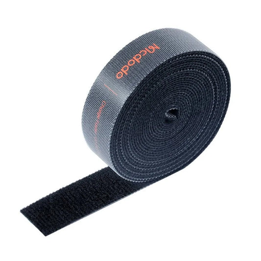 Organizzatore Cavi McDodo VS-0960 Belt, Velcro, 1m, Nero
