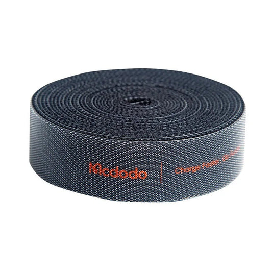 Organizzatore Cavi McDodo VS-0960 Belt, Velcro, 1m, Nero