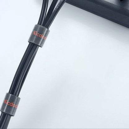 Organizzatore Cavi McDodo VS-0961 Belt, Velcro, 3m, Nero