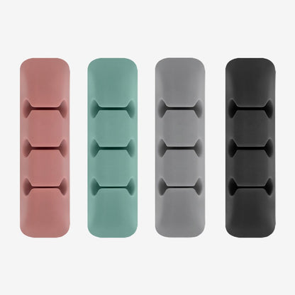 Organizzatore Cavi Ringke, Set 4 pezzi, Colori Vari