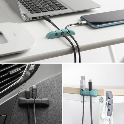 Organizzatore Cavi Ringke, Set 4 pezzi, Colori Vari