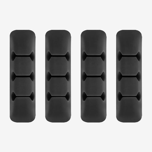 Organizzatore Cavi Ringke, Set 4 pezzi, Nero