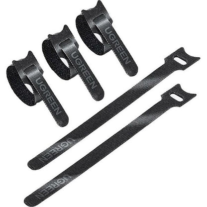 Organizzatore Cavi UGREEN LP401, Velcro, Set 3 Pezzi, Nero