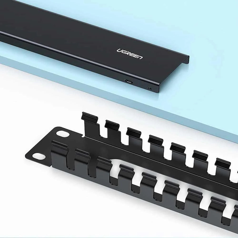 Organizzatore Cavi UGREEN NW128, 24 Porte, Nero