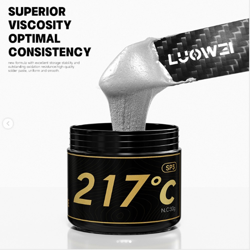 Pasta Stagno Luowei LW-SP3, 30g, Punto di Fusione 217 Gradi