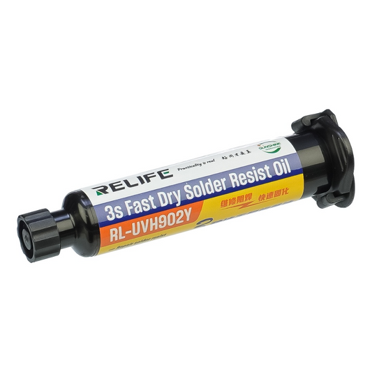 Pasta UV Mascherante Relife RL-UVH902Y, 10ml, Gialla