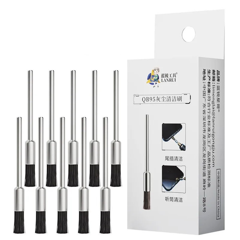 Spazzola Antistatica Lanrui QB95, 3mm, Set 10 pezzi