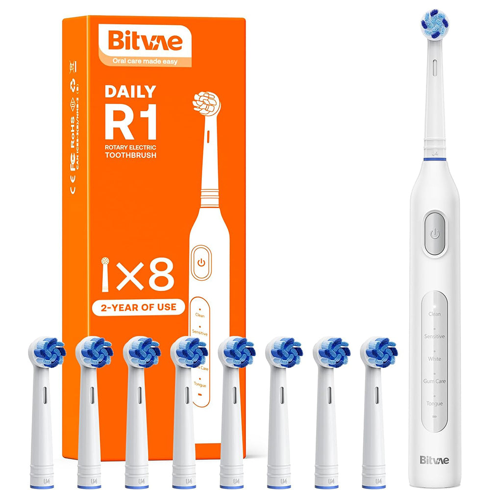 Bitvae R1 Electric Toothbrush, White