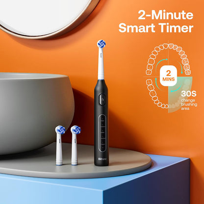 Bitvae R1 Electric Toothbrush, Black