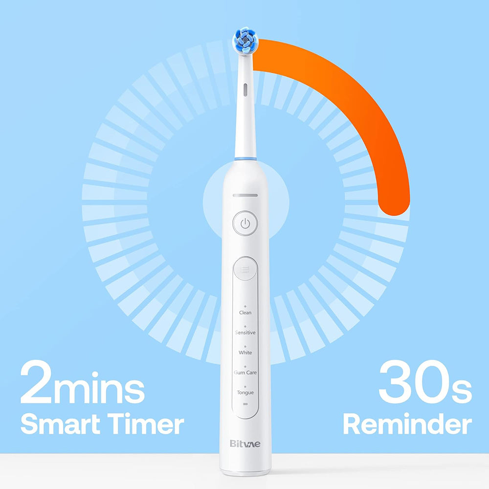 Spazzolino Elettrico Bitvae R2, Bianco