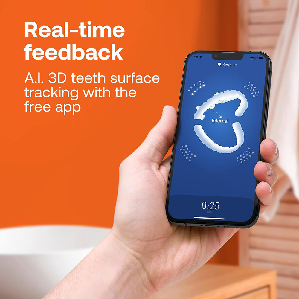 Spazzolino Elettrico Bitvae S3 Smart, Blu Navy