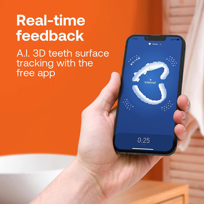 Spazzolino Elettrico Bitvae S3 Smart, Blu Navy