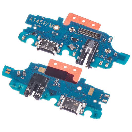 Scheda con Connettore di Ricarica - Audio - Microfono Samsung Galaxy A14 A145, Versione Non-Europa