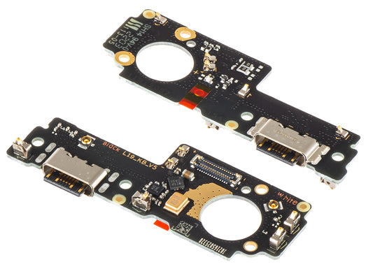 Scheda con Connettore di Ricarica - Microfono Xiaomi Poco M4 5G, Service Pack 560006L19P00