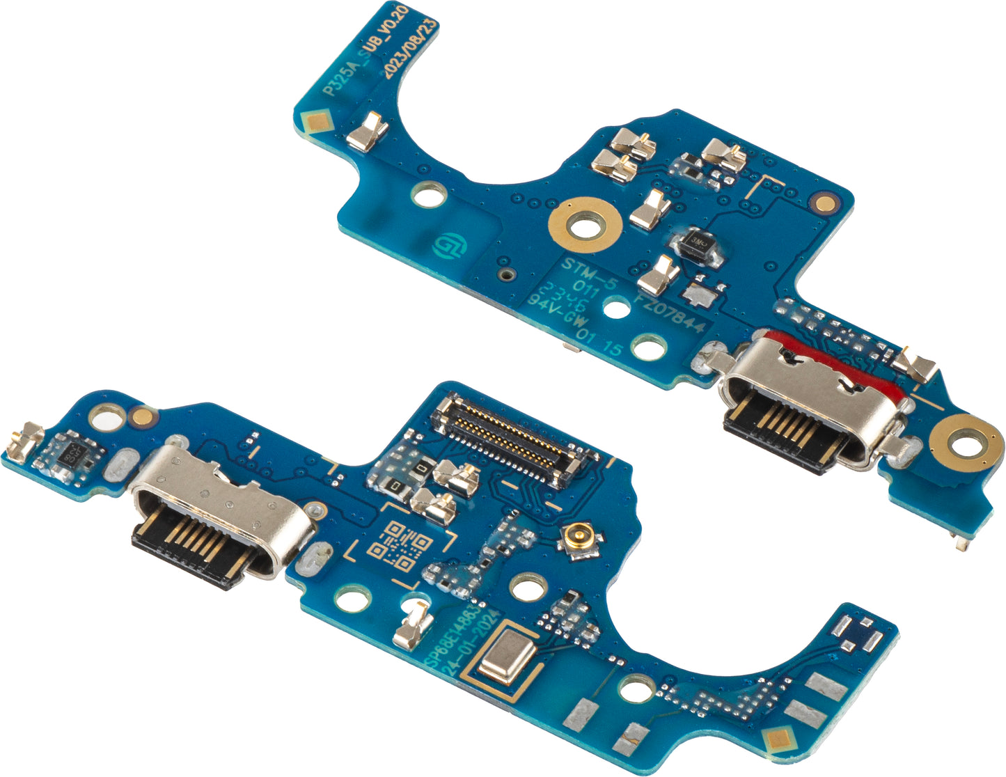 Scheda con Connettore di Ricarica - Microfono Motorola Moto G24 Power / G24