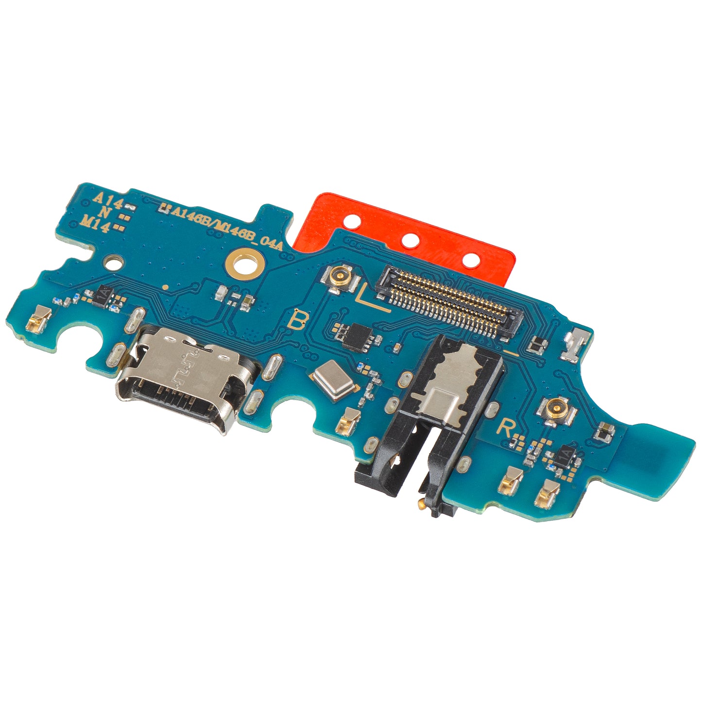 Scheda con Connettore di Ricarica - Audio - Microfono Samsung Galaxy A14 5G A146, Versione Non-Europa