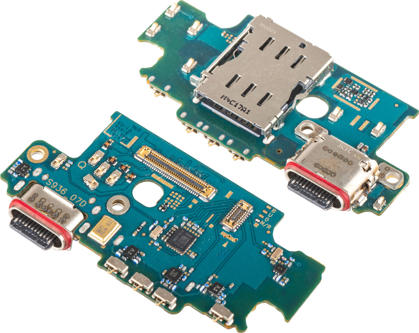 Scheda con Connettore di Ricarica - Microfono - Modulo Lettore SIM Samsung Galaxy S25+ S936