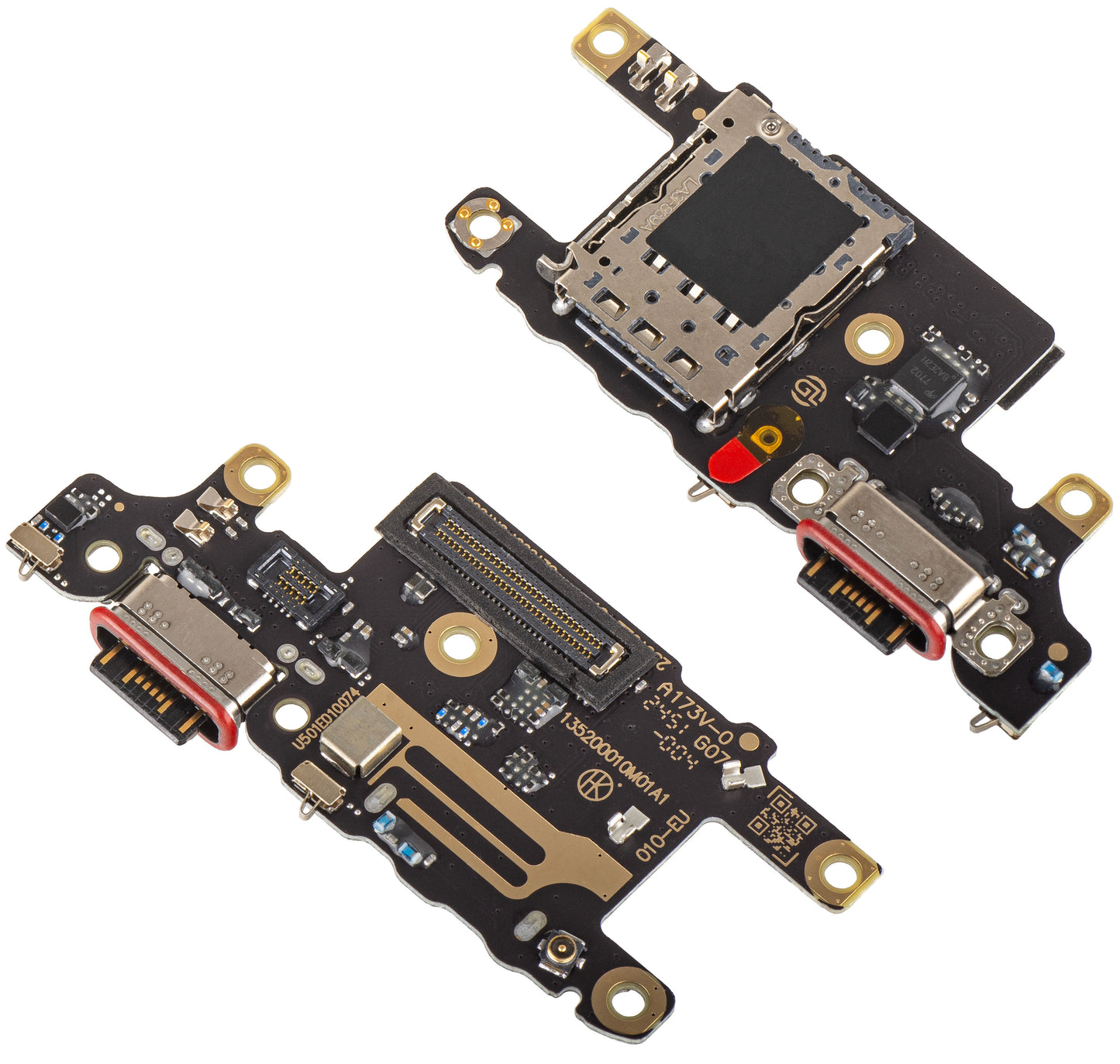Scheda con Connettore di Ricarica - Microfono - Modulo Lettore SIM Xiaomi Redmi Turbo 4 / Poco X7 Pro