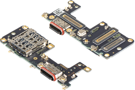 Scheda con Connettore di Ricarica - Microfono - Modulo Lettore SIM Realme GT 7 Pro, Service Pack 621022000685