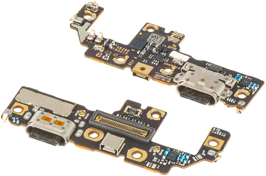 Charging Connector Board - Microphone Motorola Razr 40 Ultra, Swap