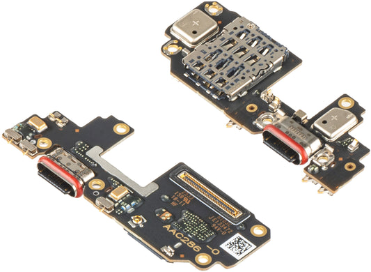 Scheda con Connettore di Ricarica - Microfono Oppo Find X9, Service Pack 621024000206