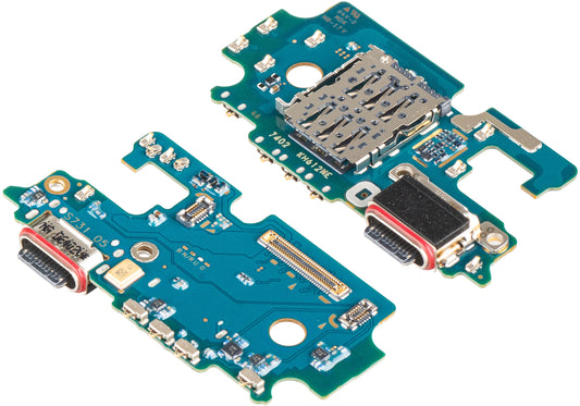 Scheda con Connettore di Ricarica - Microfono - Modulo Lettore SIM Samsung Galaxy S25 FE, Service Pack GH96-20363A