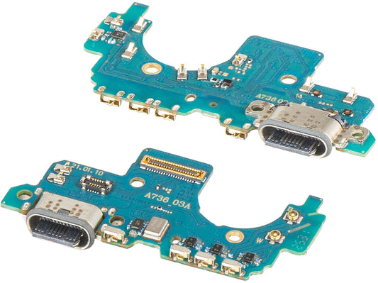 Scheda con Connettore di Ricarica - Microfono Samsung Galaxy A73 5G A736
