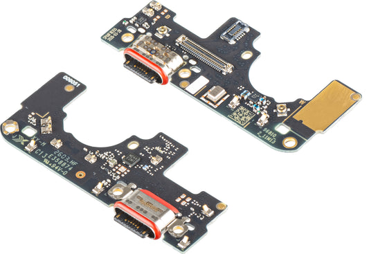 Scheda con Connettore di Ricarica - Microfono Motorola Moto G87, Service Pack 5B28C32729