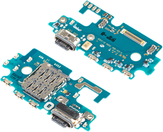 Scheda con Connettore di Ricarica - Microfono - Modulo Lettore SIM Samsung Galaxy A57 5G, Service Pack GH96-20947A